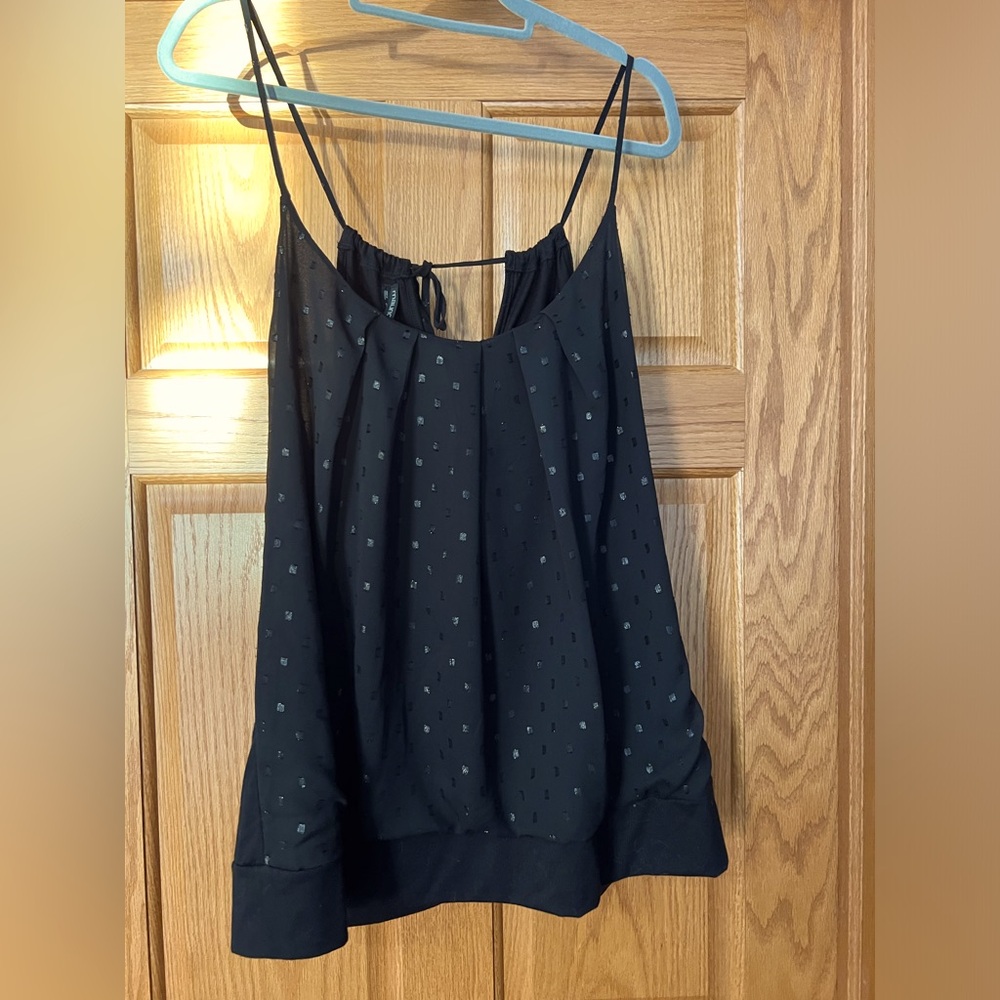 Maurice’s dressy black tank, size 1X